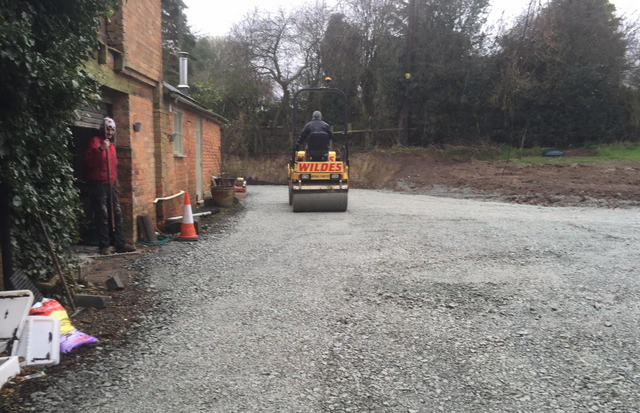 landscaping driveway